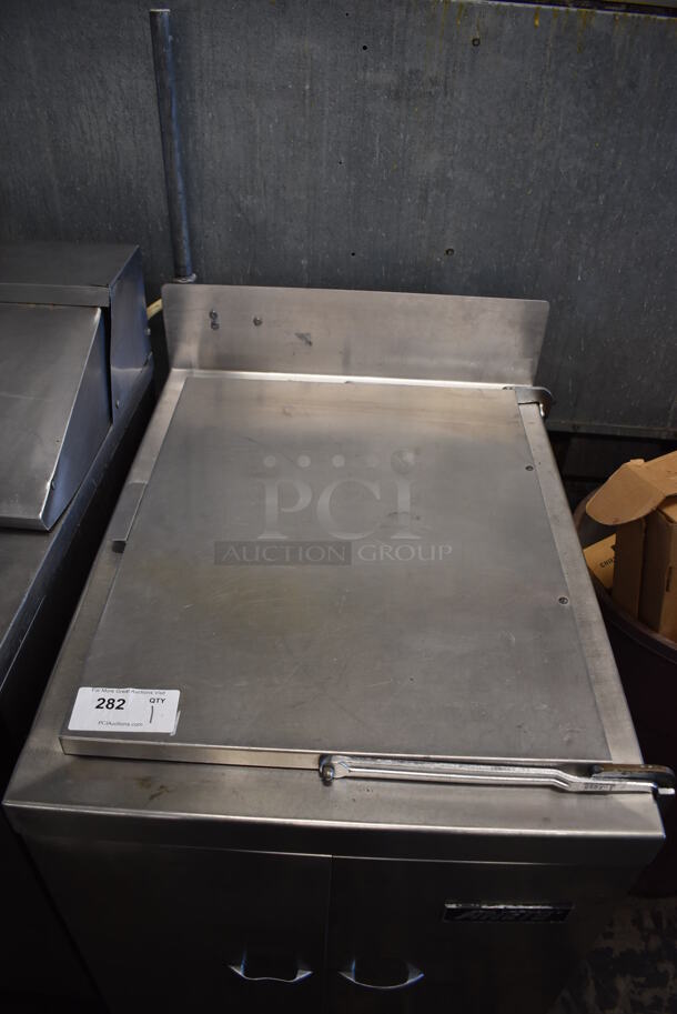 Anets E-18X26B Stainless Steel Commercial Floor Style Electric Powered Donut Fryer w/ Dough Dropper Arm Piece. 208 Volts, 3 Phase. 25x32x55 - Image 5 of 7