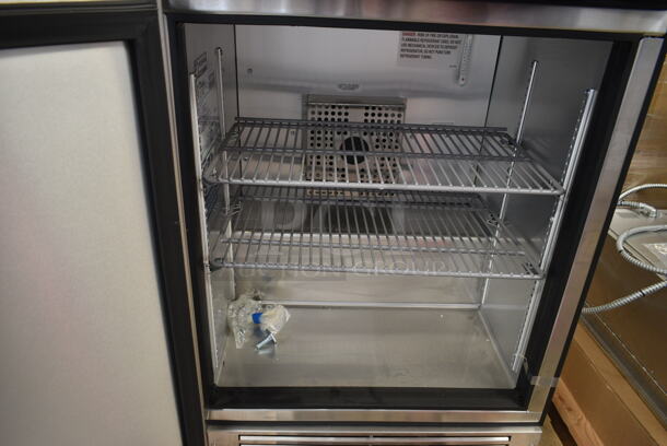 BRAND NEW! 2020 True TUC-24-HC ENERGY STAR Stainless Steel Commercial Single Door Undercounter Cooler. 115 Volts, 1 Phase. Tested and Working! - Image 5 of 6