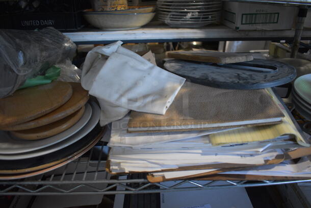 ALL ONE MONEY! Tier Lot of Various Items White Ceramic Plates and Ramekins - Image 3 of 6