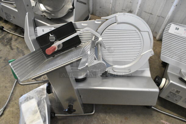 2020 Bizerba GSP HD Metal Commercial Countertop Meat Slicer w/ Blade Sharpener. 120 Volts, 1 Phase. Tested and Does Not Power On - Image 9 of 10