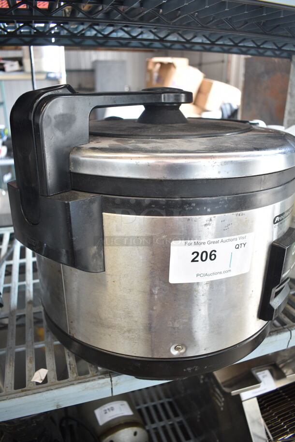 Proctor Silex 37560 Stainless Steel Rice Cooker. 120 Volts, 1 Phase. Cannot Test Due To Broken Latch - Image 4 of 5