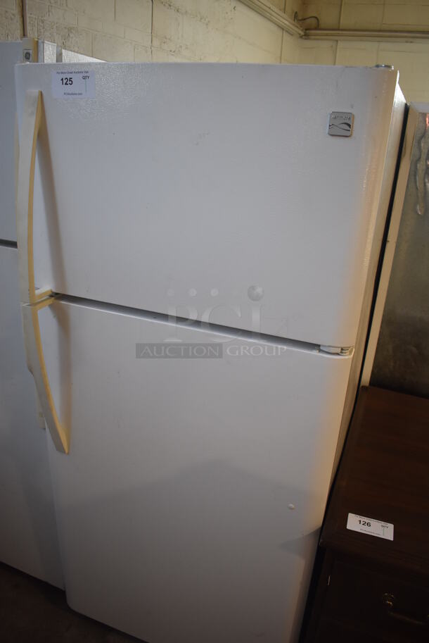 Kenmore 253.60412610 Metal Cooler Freezer Combo Unit. 120 Volts, 1 Phase. 30x30x66. Tested and Working! - Image 3 of 8