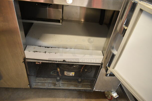 Cooltech CUST-60BM Stainless Steel Commercial Prep Table on Commercial Casters. 120 Volts, 1 Phase. Tested and Working! - Image 5 of 7