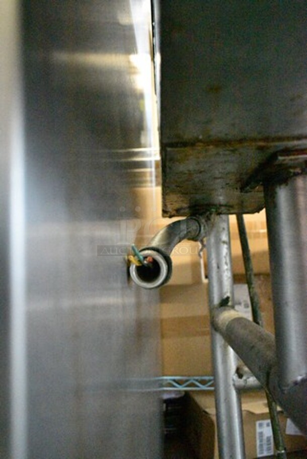 Stainless Steel Commercial Floor Style Electric Powered Braising Tilting Pan. 208-240 Volts, 3 Phase.  - Image 8 of 9