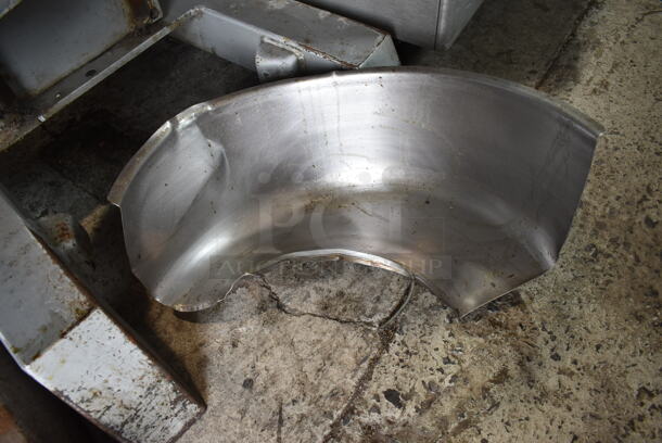 Hobart L-800C Metal Commercial Floor Style 80 Quart Planetary Dough Mixer w/ Bowl Guard. 480 Volts, 3 Phase.   - Image 2 of 12
