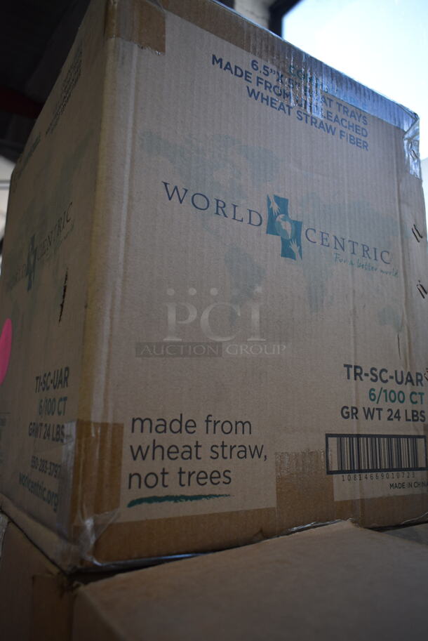 PALLET LOT of 36 BRAND NEW Boxes Including 16 Tuff Job All Purpose Paper Wipers, 2 Pactiv PCS5710 Pressware Classic Stoneware, 5 Royal RP145WB Wood Steak Markers, 6 Servrite 2576 Napkin Dispensers, WNA CW75180BK Classicware Plates, 24013K Kraft Champion Trays, World Centric TR-SC-UAR 6.5x5 Boat Trays, M Tucker Avacado Lime Vinaigrette White Kraft 10x7x12 Bags. 36 Times Your Bid!  - Image 10 of 12