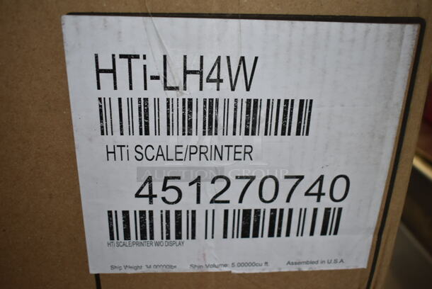 BRAND NEW SCRATCH AND DENT! Hobart HTi-LH4W Metal Countertop Scale w/ Label Printer. Tested and Working! - Image 12 of 12