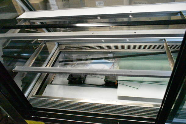 Spartan BCB72 Stainless Steel Commercial Floor Style Deli Display Case Merchandiser on Commercial Casters. 110 Volts, 1 Phase. Tested and Working! - Image 6 of 12