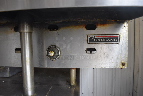 Garland Stainless Steel Commercial Countertop Natural Gas Powered Flat Top Griddle. 48x28x16 - Image 3 of 5