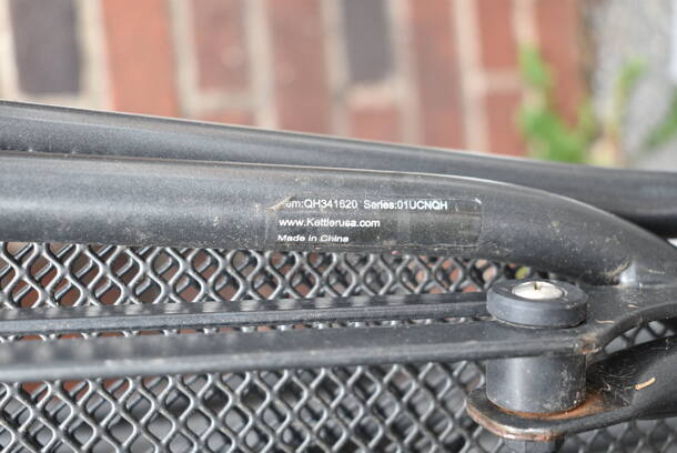 14 Kettler QH341620 Black Metal Folding Patio Chairs. 14 Times Your Bid! - Image 5 of 5