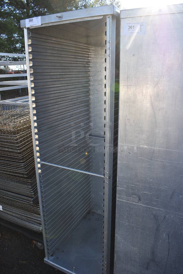 Metal Commercial Pan Transport Rack on Commercial Casters. 20x28x70 - Image 3 of 5