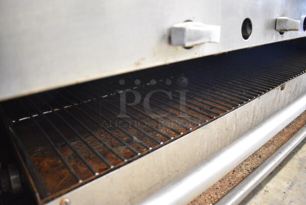 Stainless Steel Commercial Countertop Flat Top Griddle w/ Cheese Melter. 60x28x22 - Image 6 of 7
