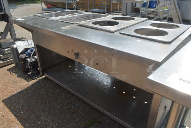 Stainless Steel Commercial Steam Table Frame w/ Under Shelf. - Image 3 of 6