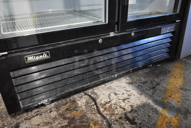 2017 Migali C-49FM-HC Metal Commercial 2 Door Reach in Freezer Merchandiser w/ Poly Coated Racks. 115 Volts, 1 Phase. Tested and Working! - Image 4 of 7