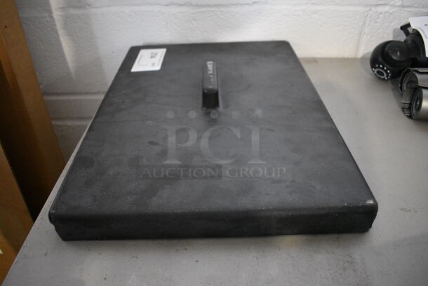 Black Poly SaniServ Ice Cream Machine Lid. 13x18x4 - Image 2 of 3