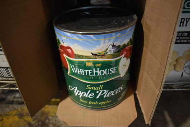 ALL ONE MONEY! Box of Cans of Small Apple Pieces - Image 2 of 4