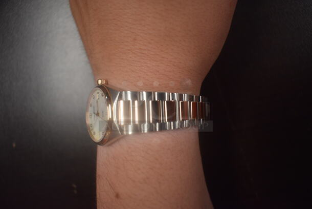 BRAND NEW IN BOX! Frederique Constant Ladies Highlife Pink/Rose Gold MOP Diamond Quartz Watch FC-240MPWD2NH2B - Image 6 of 9