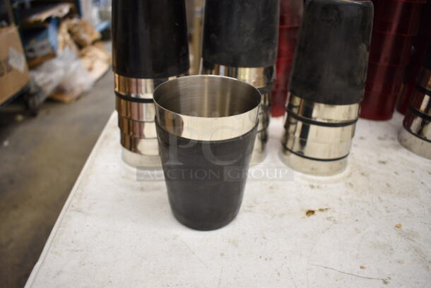 15 Metal Mixing Cups. 3.25x3.25x4.5. 15 Times Your Bid! - Image 2 of 3