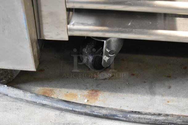 2017 True T-72F-HC Stainless Steel Commercial 3 Door Reach In Freezer w/ Poly Coated Racks on Commercial Casters. 115 Volts, 1 Phase. Tested and Working! - Image 5 of 9