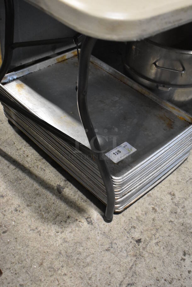 16 Metal Full Size Baking Pans. 16 Times Your Bid! - Image 2 of 3
