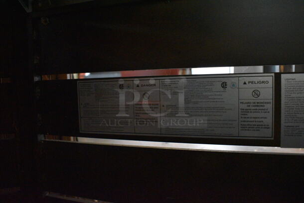 Bond HYFP50065-2 Wood Pattern Brown Metal Propane Gas Fire Pit. BUYER MUST REMOVE. 45x45x24. (Susquehanna Ale House) - Image 7 of 9