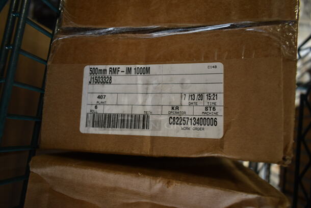 4 BRAND NEW IN BOX! 500mm Berry RMF-IM Premium Meat & Produce Film. 4 Times Your Bid! - Image 3 of 4