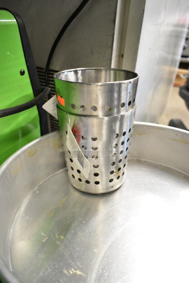 7 Various Items Including Silverware Cups, Metal Round Baking Pans. 7 Times Your Bid!  - Image 2 of 6