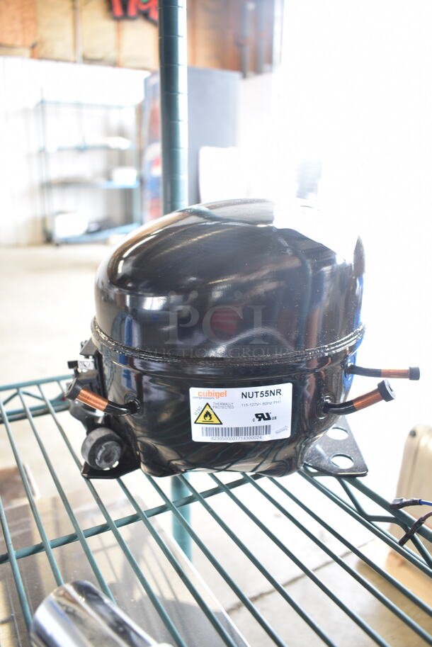BRAND NEW SCRATCH AND DENT! Cubigel NUT55NR Motor. 115-127 Volts, 1 Phase.  - Image 5 of 6