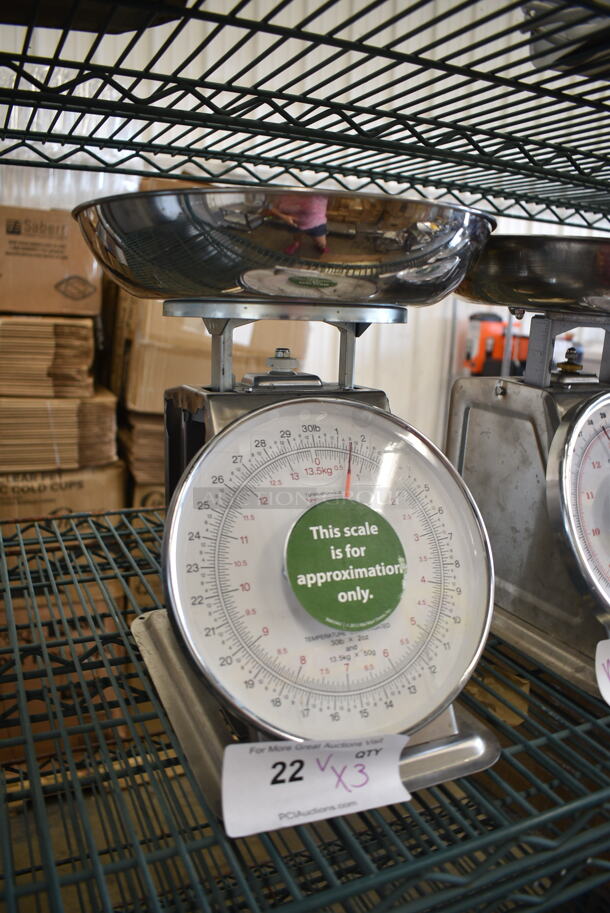 3 Metal Countertop Scales; Marco SW10211, 2 Yamato SM(N). 3 Times Your Bid! - Image 3 of 11