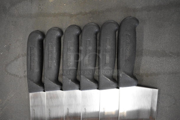 6 Sharpened Stainless Steel Chef Knives. 15". 6 Times Your Bid! - Image 2 of 4