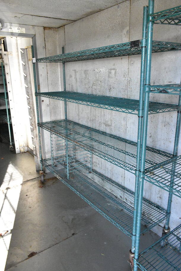 ALL ONE MONEY! Lot of Various Wire Shelving Units! BUYER MUST DISMANTLE. PCI CANNOT DISMANTLE FOR SHIPPING. PLEASE CONSIDER FREIGHT CHARGES. - Image 3 of 6