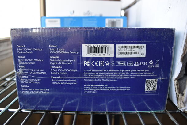 6 Various Items; TP Link 5 Port Desktop Switch, TP Link 8 Port Gigabit Desktop Switch, Linksys 8 Port Ethernet Switch, Cisco Meraki Z3 Router, 2 Ubiquit UAP-AC-PRO Pro Access Point. 6 Times Your Bid! - Image 5 of 12