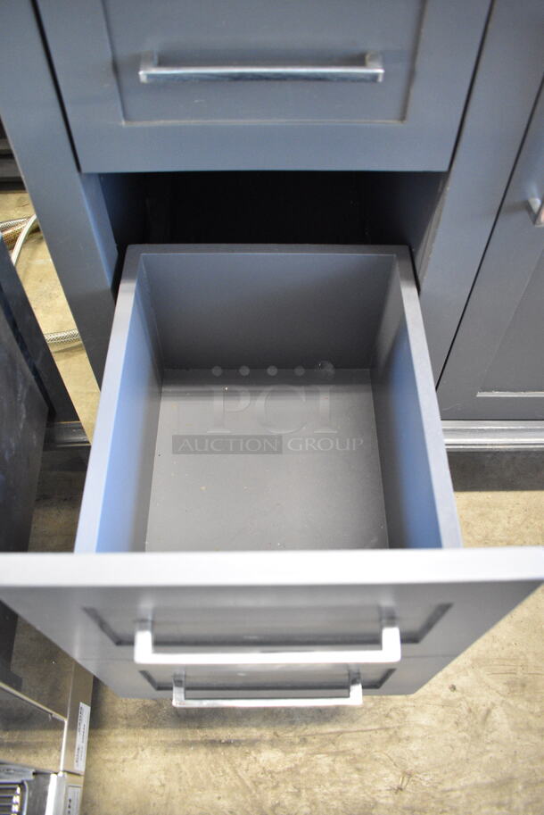 2021 OVE Decors Sink Vanity w/ Stone Patterned Countertop, 5 Drawers and 1 Door.  - Image 5 of 7