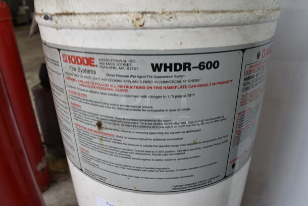 Kidde Model WHDR-600 Wet Chemical Fire Suppression Tank. 10x10x37 - Image 3 of 4
