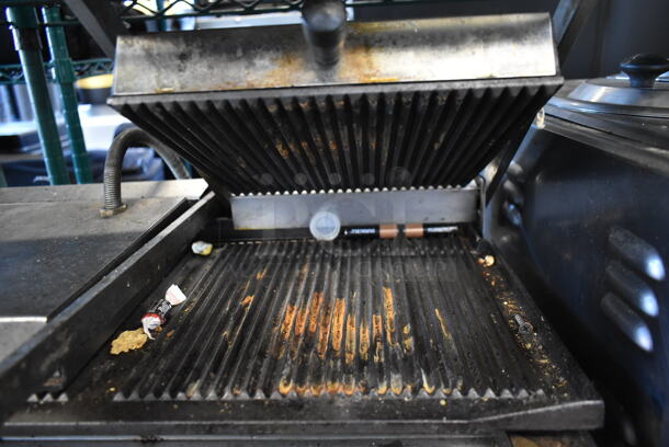 Sirman Stainless Steel Commercial Countertop Electric Powered Double Panini Press. 230 Volts. - Image 6 of 7
