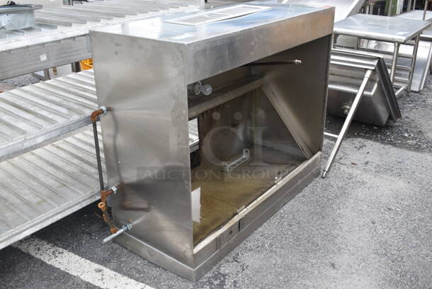 4.5' Stainless Steel Commercial Return Air Grease Hood. - Image 2 of 6