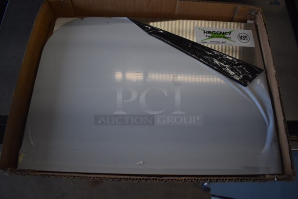 BRAND NEW IN BOX! Regency Stainless Steel Side Splash Guard. 14x10 - Image 1 of 3