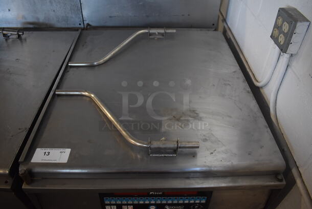 Pitco Frialator DD 24 RUFM Stainless Steel Commercial Natural Gas Powered Donut Fryer w/ Grease Trap. 72,000 BTU. 29x43x56 - Image 4 of 9