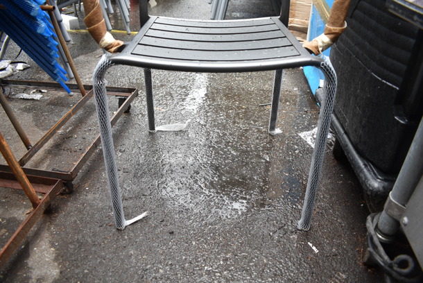 25 BRAND NEW! BFM Seating Vista Outdoor / Indoor Stackable Chair w/ Arm Rests. 25 Times Your Bid! - Image 4 of 5