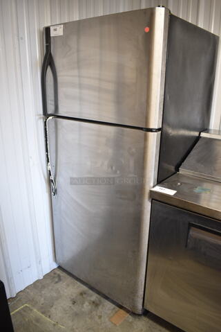 Stainless Steel Cooler Freezer Combo Unit. Tested and Powers On But Does Not Get Cold