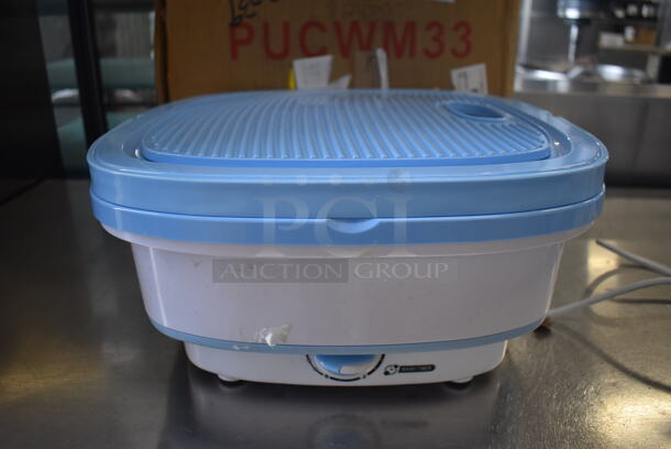 IN ORIGINAL BOX! Pure Clean PUCWM33 Portable Mini Washing Machine. 14x14x7