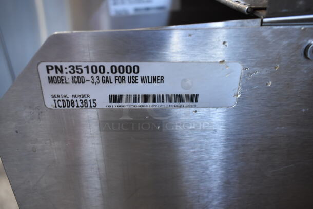 Bunn ICDD-3 Stainless Steel Commercial Countertop Reservoir.  - Image 5 of 5