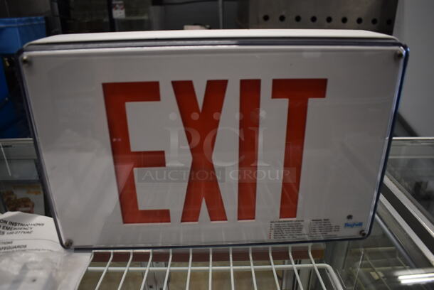 2 Exit Signs. Includes 12x9x3. 2 Times Your Bid! - Image 7 of 12