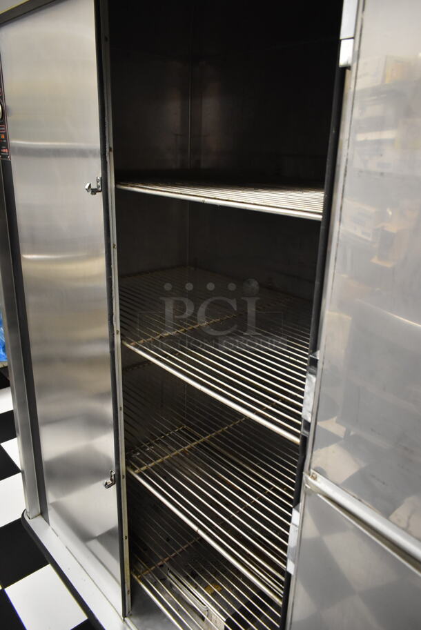 FWE Stainless Steel Commercial Single Door Reach In Warming Holding Cabinet w/ Racks and Thermostatic Controls Tested and Working! (kitchen #2) - Image 5 of 7