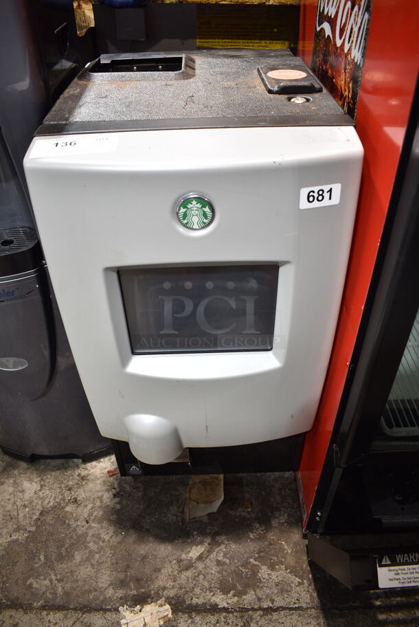 Starbucks SB41401 Metal Commercial Countertop Automatic Espresso Machine. Missing Hopper. 208 Volts, 1 Phase.  - Image 1 of 4