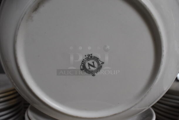 24 White Ceramic Plates. 9x9x1 24 Times Your Bid! - Image 3 of 3