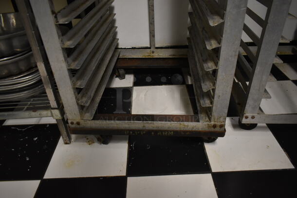 Metal Commercial Pan Transport Rack on Commercial Casters. (kitchen #2) - Image 4 of 4