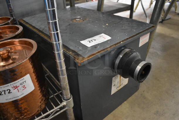 Watts Model WD-20 Metal Commercial Grease Trap. 16x31x15 - Image 2 of 4