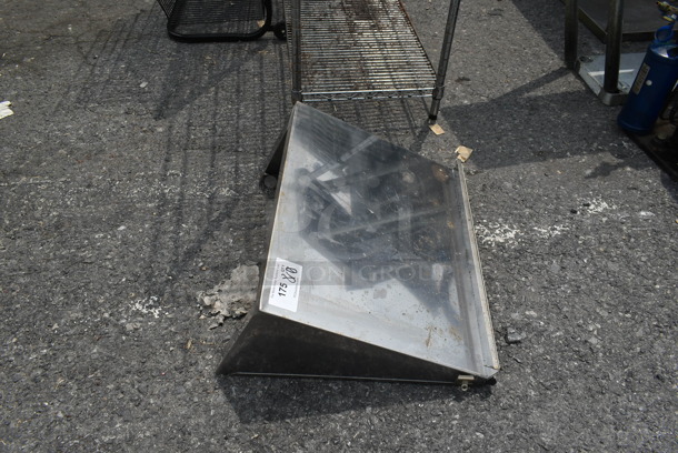 Stainless Steel Wall Mount Shelf. - Image 2 of 4