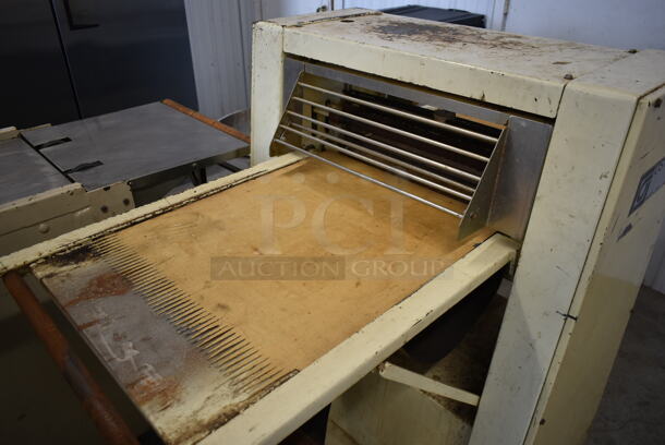 Ostali Metal Commercial Floor Style Reversible Dough Sheeter on Commercial Casters. 220 Volts. - Image 9 of 12